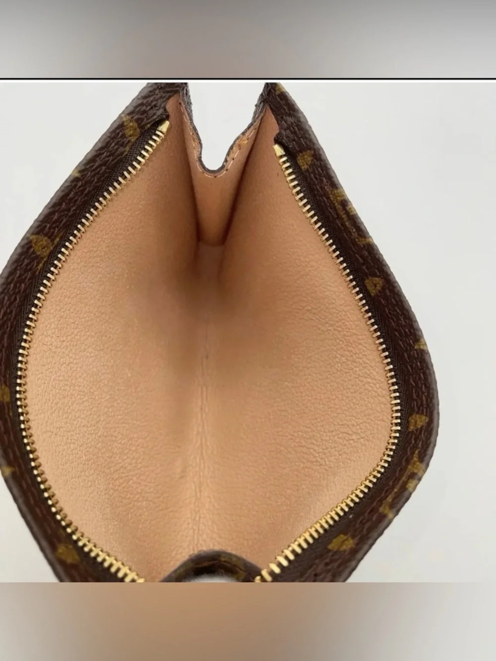 Auth Louis Vuitton Monogram Bucket PM Pouch